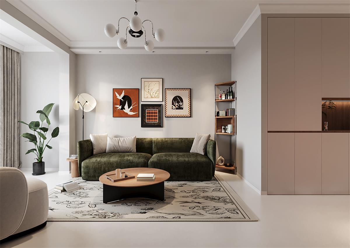 湖畔嘉苑80㎡ | 自由發(fā)揮的“中古混搭風(fēng)”小家