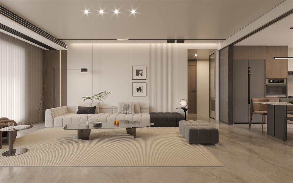 星耀閱海138㎡ | 開(kāi)放式餐廚新玩法！可開(kāi)合式LDK一體化，讓家瞬間大兩倍