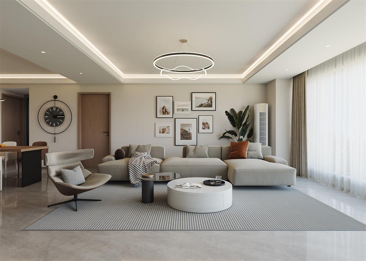 中海華樾 | 萬(wàn)萬(wàn)沒(méi)想到！這個(gè)130㎡簡(jiǎn)約風(fēng)的家，讓幸福感飆升！