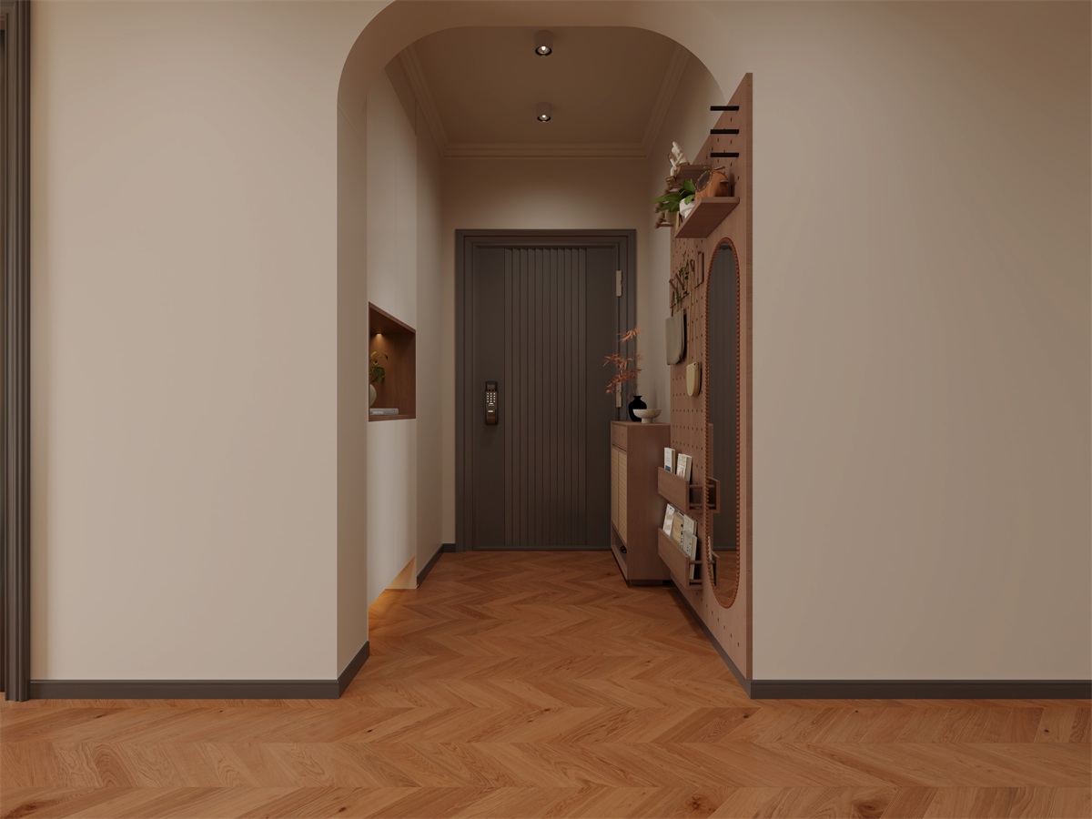 閱海萬家110㎡ | 奇葩戶型爆改中古風(fēng)治愈美家！推門第一眼就驚艷！