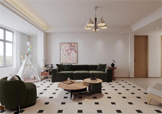 湖畔嘉苑 | 139㎡輕復(fù)古之家，不盲目跟風(fēng)，做生活的主角