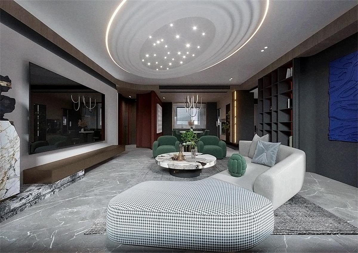 中海九樾143㎡ | 你不敢嘗試的暗黑系混搭風(fēng)，到底有多炫酷？！