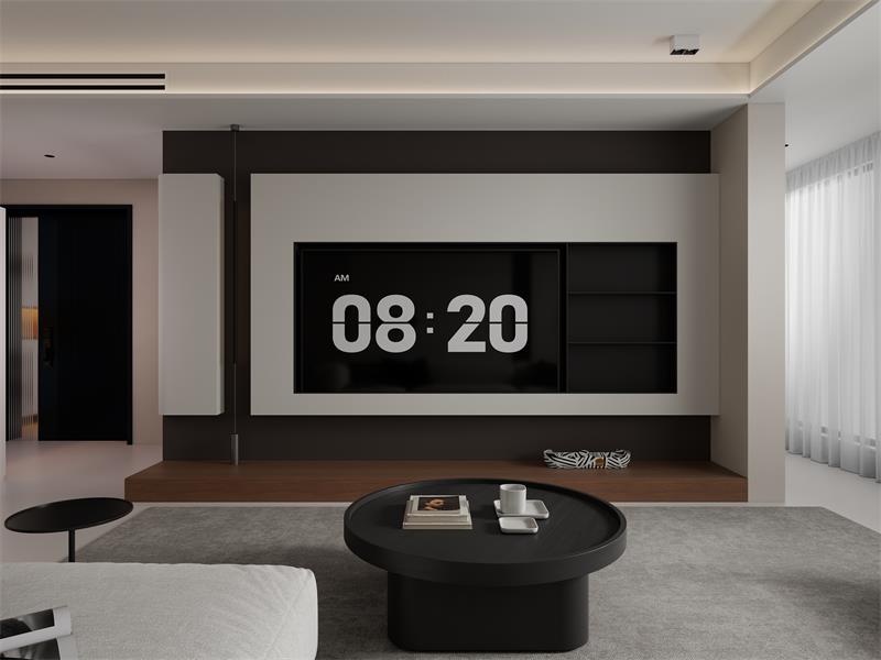 北郡府136㎡ | 不跟風(fēng)、不網(wǎng)紅，這個(gè)高智感的意式極簡(jiǎn)家，百看不厭！