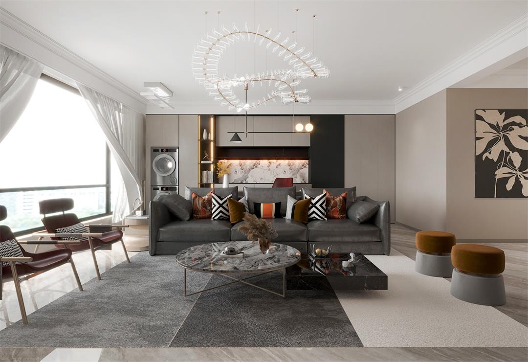 民生北府133㎡ | 沒跟風(fēng)！自己做主裝了現(xiàn)代風(fēng)的家，實用又耐看！