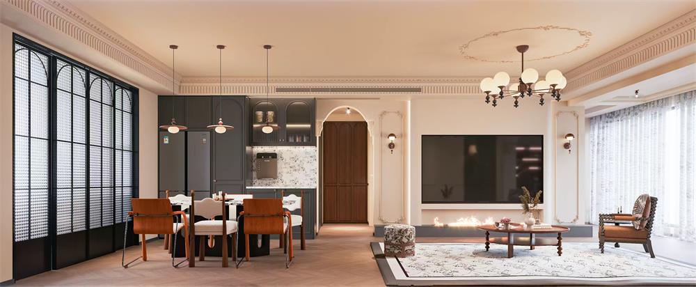 中梁印168㎡ | 絕美法式復(fù)古風(fēng)！二人一貓裝滿日常的松弛與浪漫~